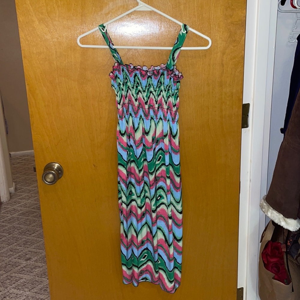 Colorful summer kids dress